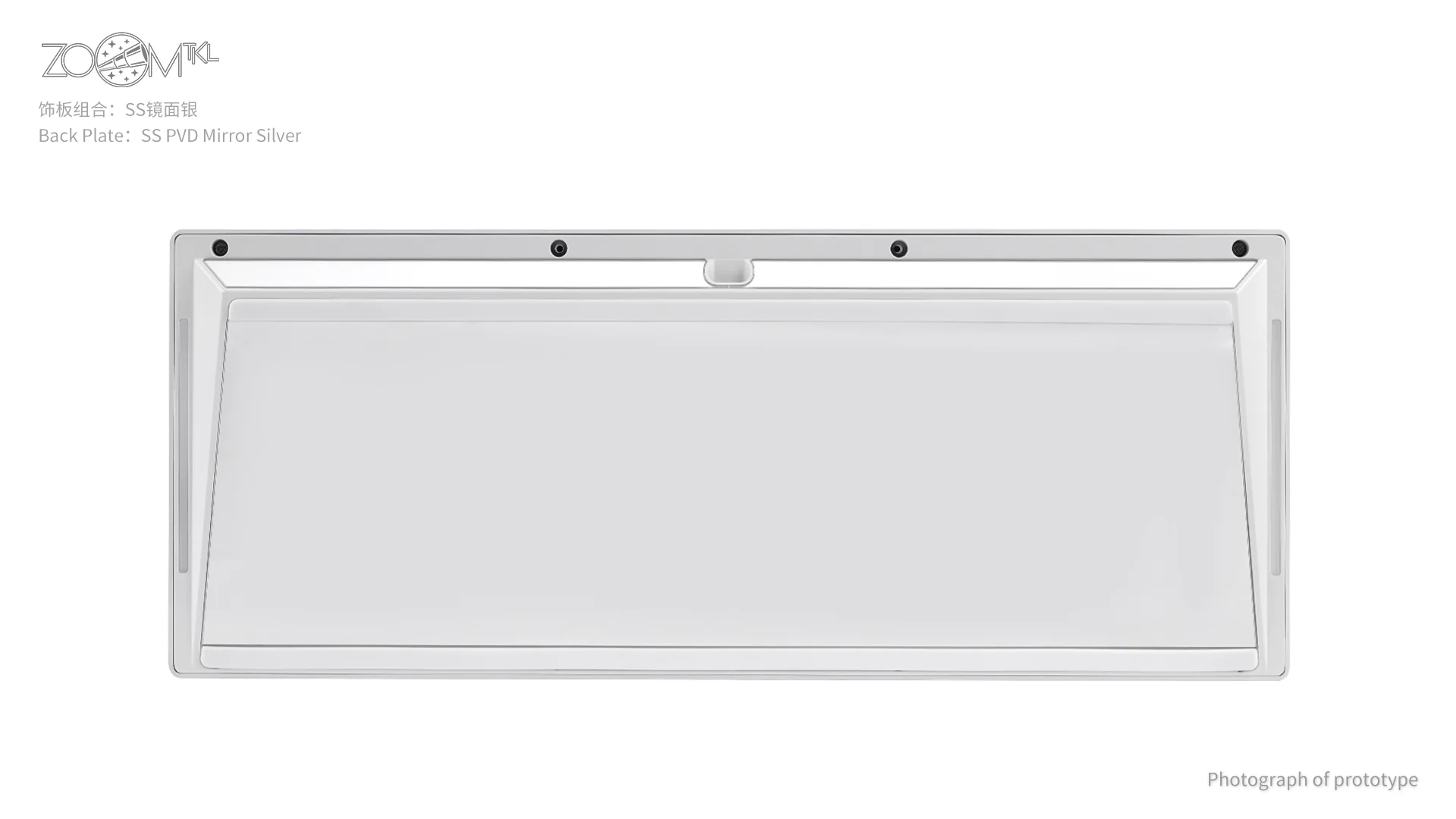 [Pre-order]ZOOM TKL EE Version Extra Back Plate Kit - Image 3